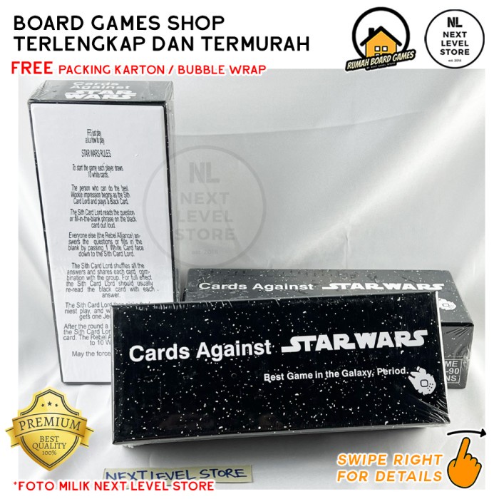 Star Wars Cards Against Humanity - LIMITED EDITION