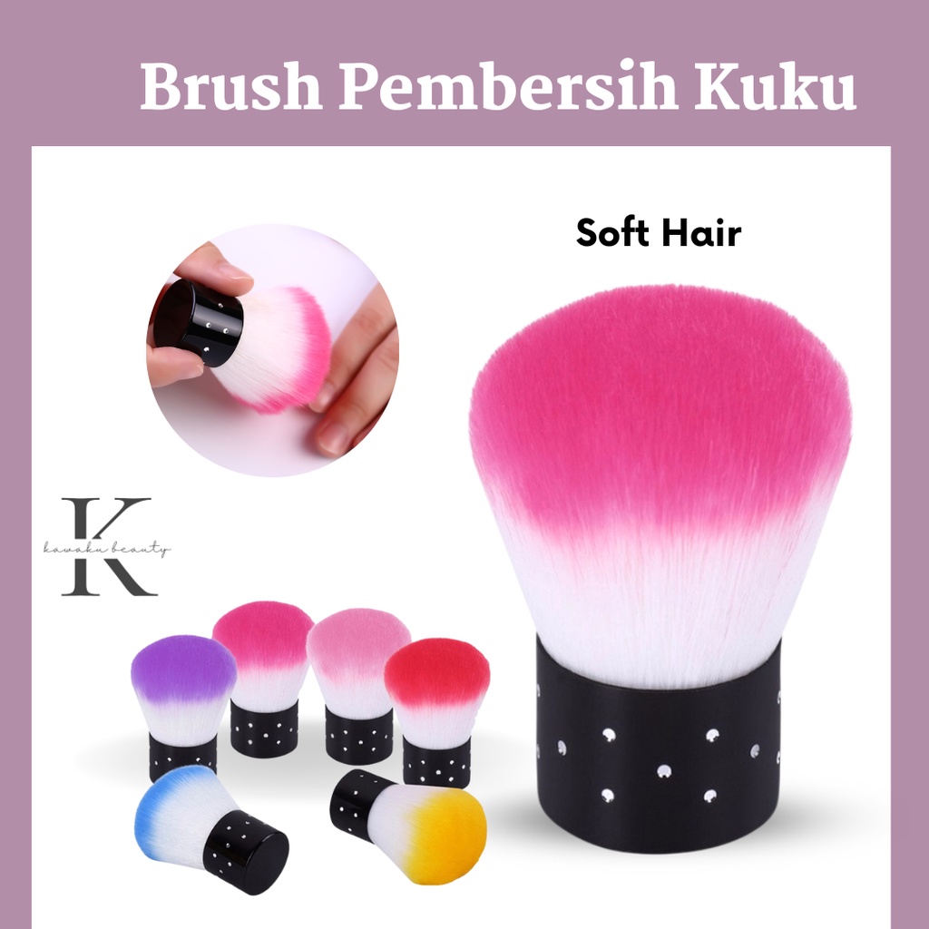 Dust brush pembersih debu bekas kikir kuku NT-32