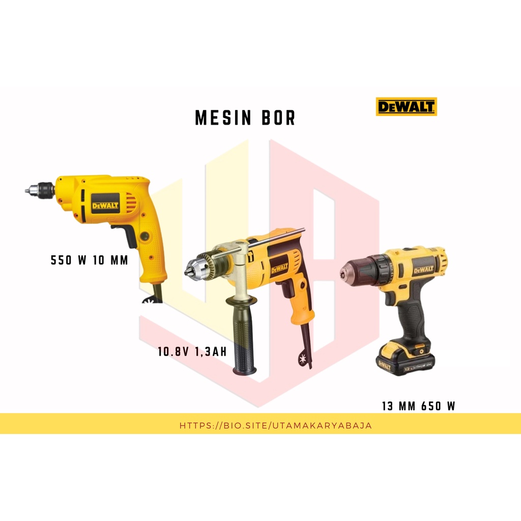 MESIN BOR | DEWALT ORIGINAL