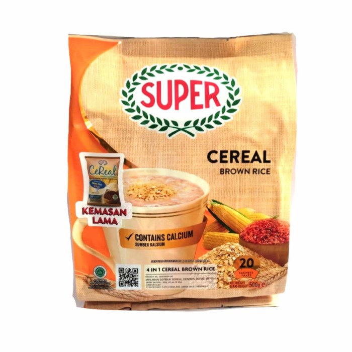 

Sereal Super Cereal Brown Rice 600 Gr