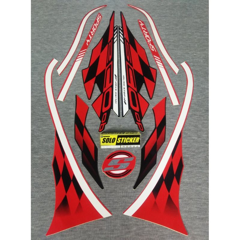 striping sticker lis ori honda scoopy fi 2018 new scoopy 2018 scoopy fi new 2018