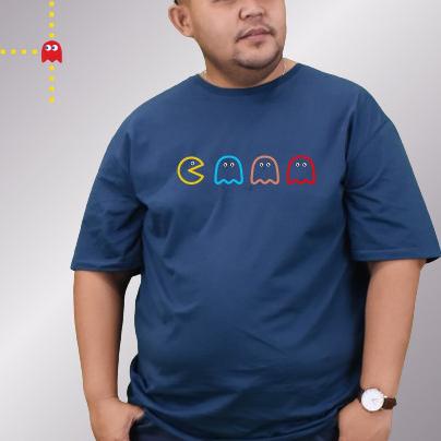 KAOS PRIA JUMBO COTTON COMBED 30S DISTRO BAJU OBLONG BIG SIZE XXXXXL - Army, M