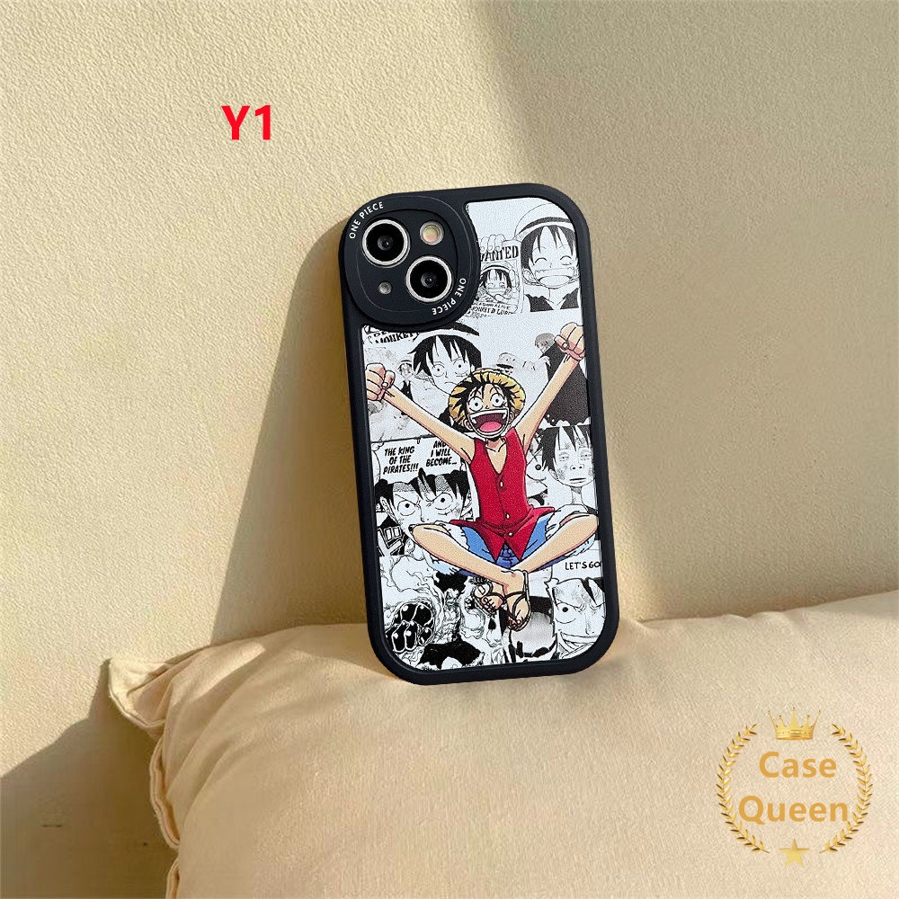 Anime One Piece Soft Case Realme C53 C55 10 Pro Plus C21Y C31 C35 C30 C12 C17 C21 C3 C25Y C20A C20 C11 C15 C25s C2 6i 6s 5s 5 8i 8 5 7i 8Pro 5i 6 9i Kartun Luffy Sarung Zoro