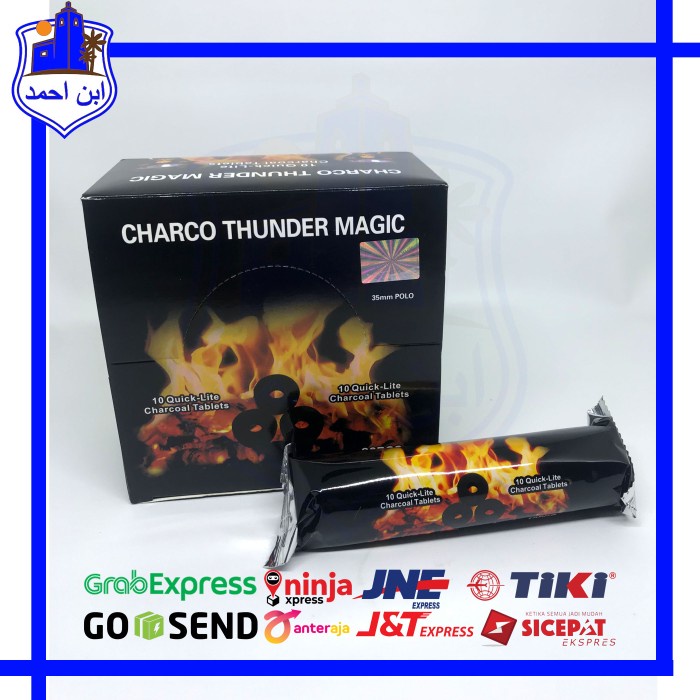 

arang magic charcoal tablets 1 box isi 8 roll