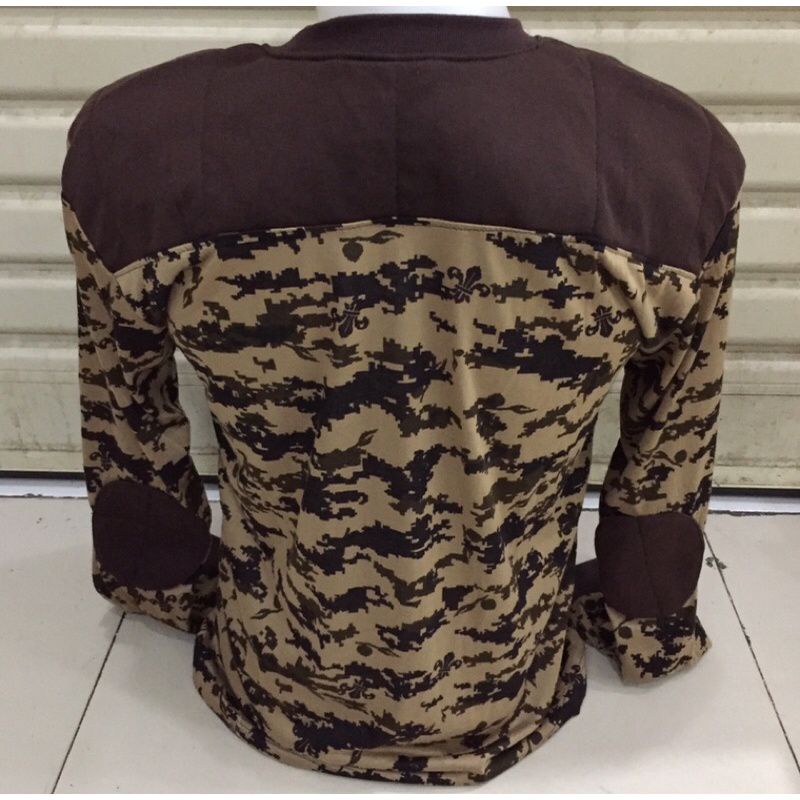 kaos panjang doreng pramuka