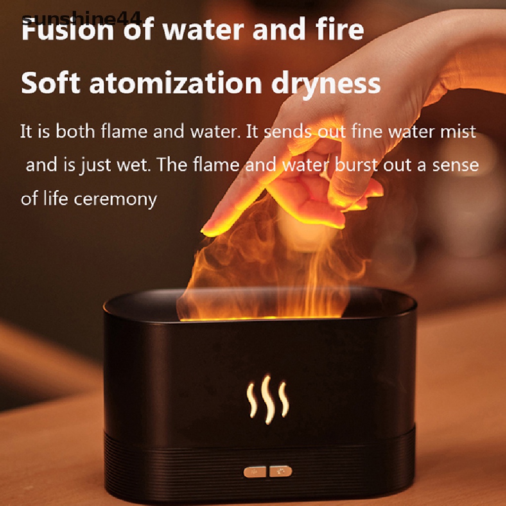 Sunshine Air Humidifier / Aromatik Ultrasonik Dengan Essence Api Untuk Rumah