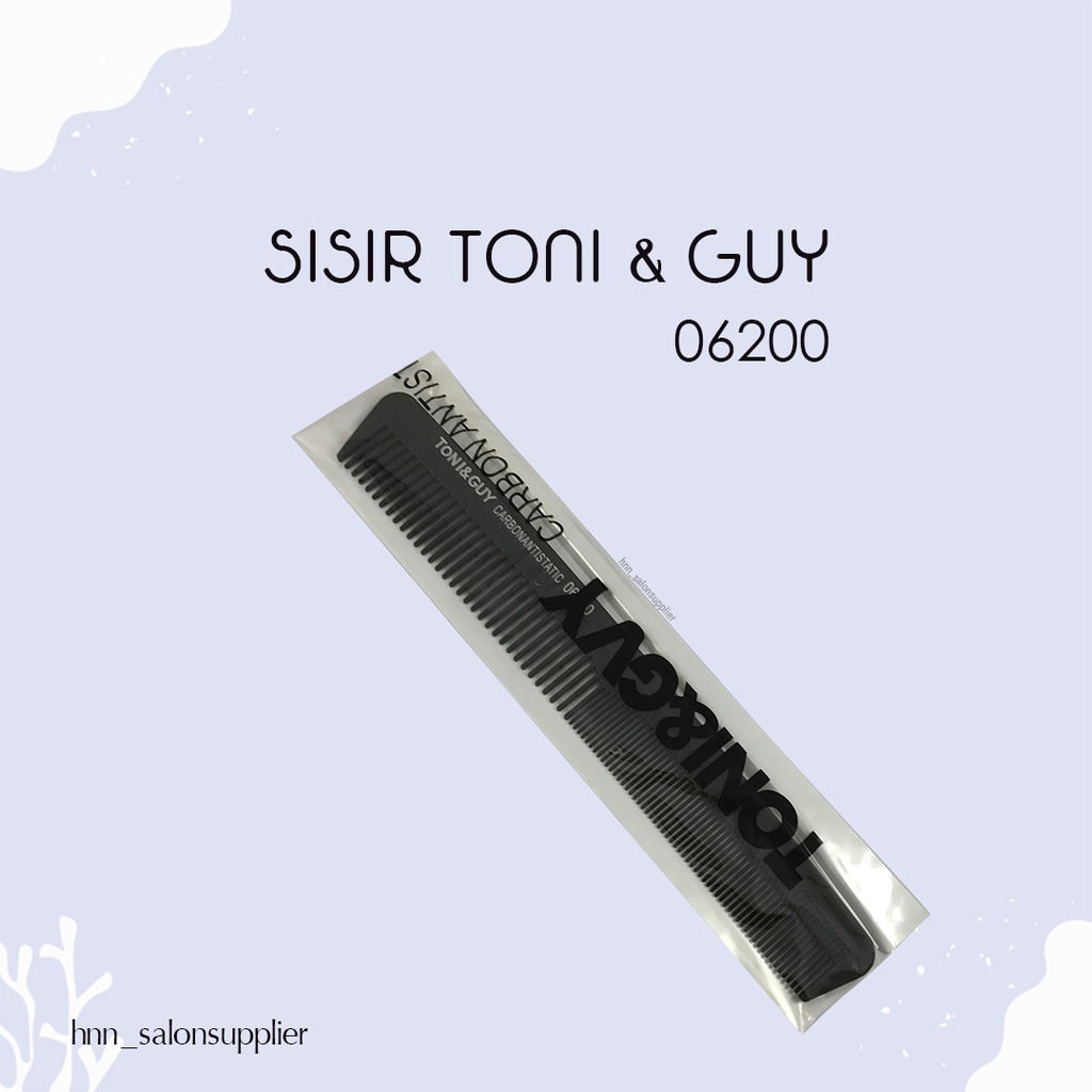 Sisir Potong Salon Rambut Barber Barbershop Toni and Guy Carbon Antitastic 6200