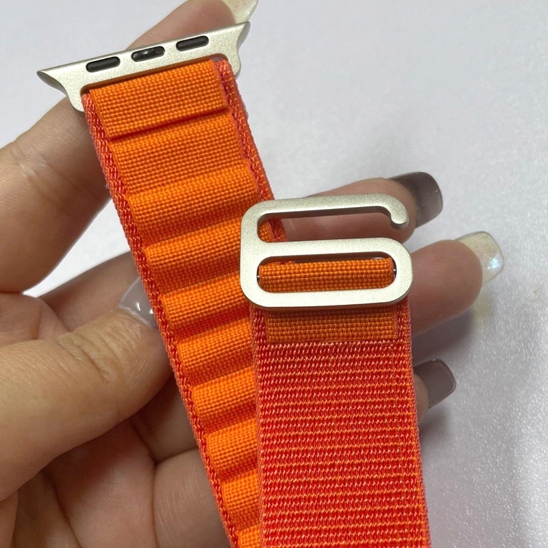 New Sport Alpine Loop Strap for watch Band 49mm 45mm 41mm 44mm 40mm Nylon Bracelet Iwatch Series 8 7 SE 6 5 4 3 Ultra