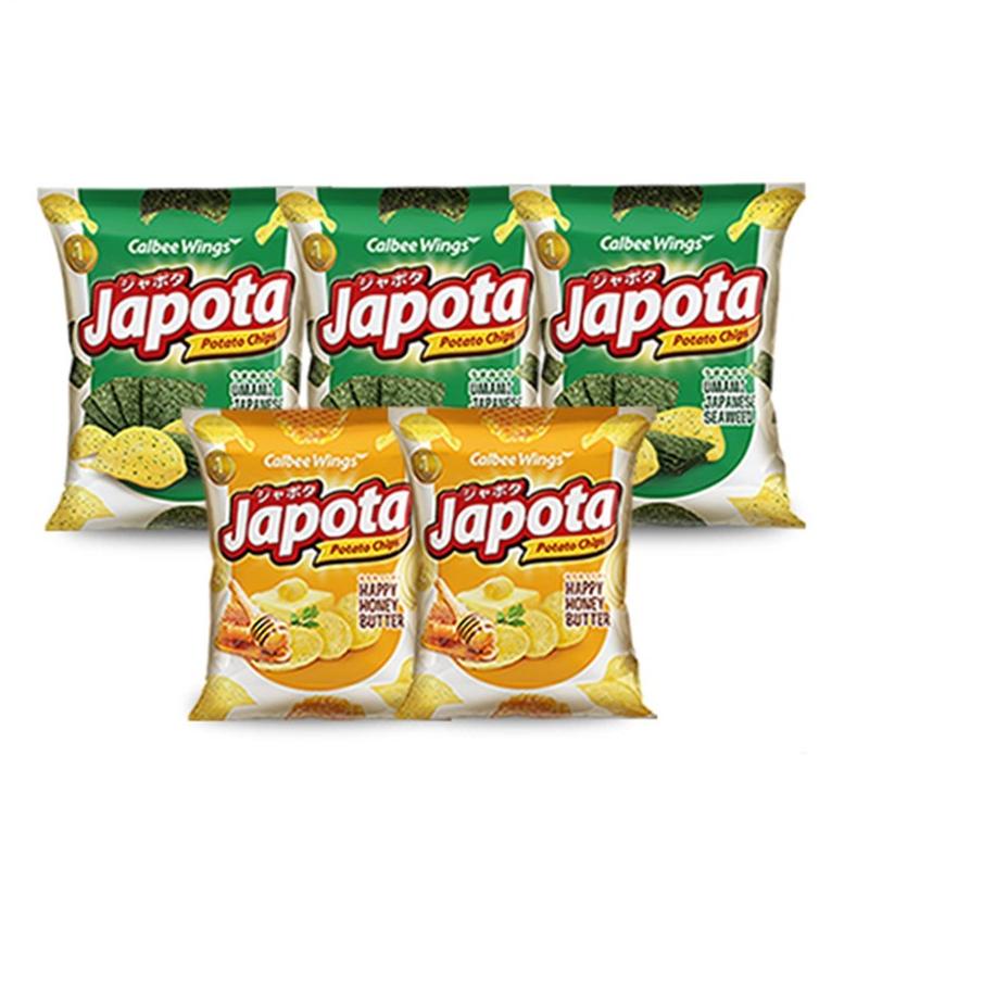 

➱ Japota Umami Seaweed 68 gr (3 pcs) + Japota Honey Butter 35 gr (2 pcs) っ