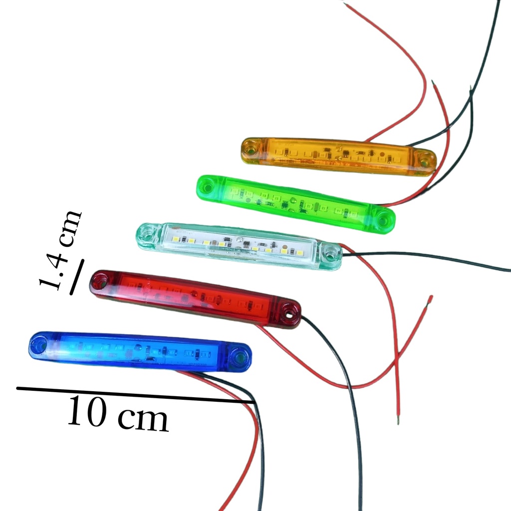 lampu truk led indikator 24 volt kedip