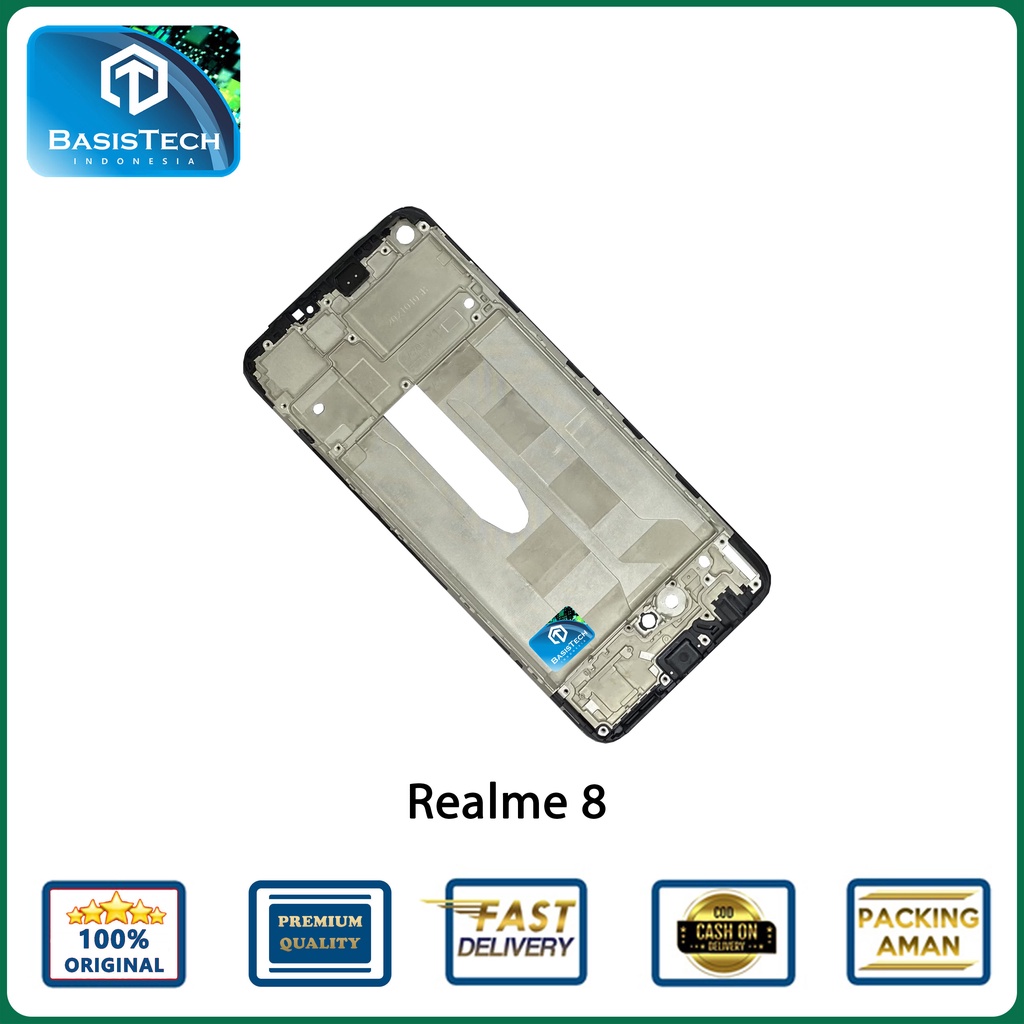 FRAME TATAKAN LCD REALME 8 - BASISTECH ORIGINAL QUALITY