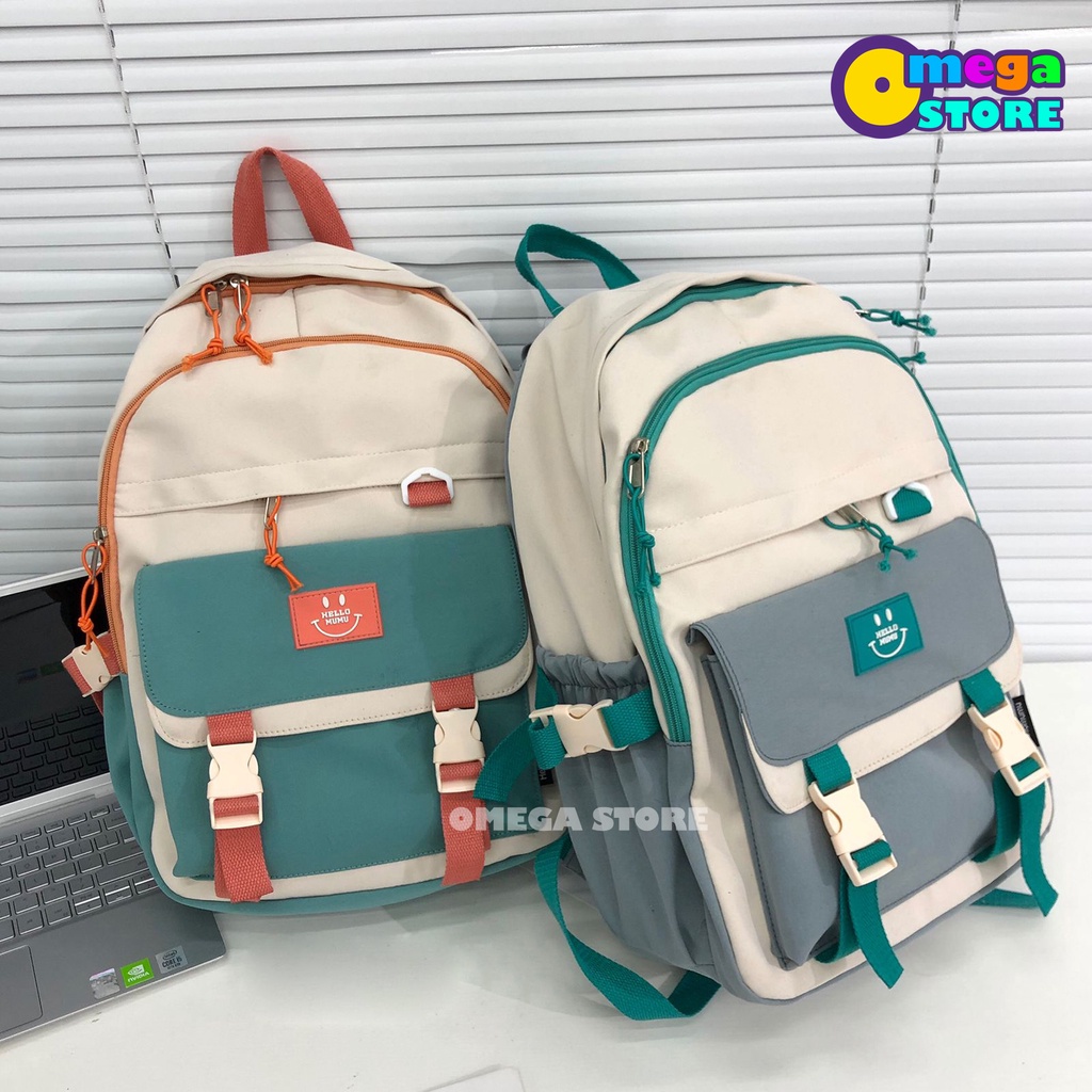 [O&amp;S] Tas Ransel Anak SD SMP SMA Wanita Style Korea Stylish-OS275