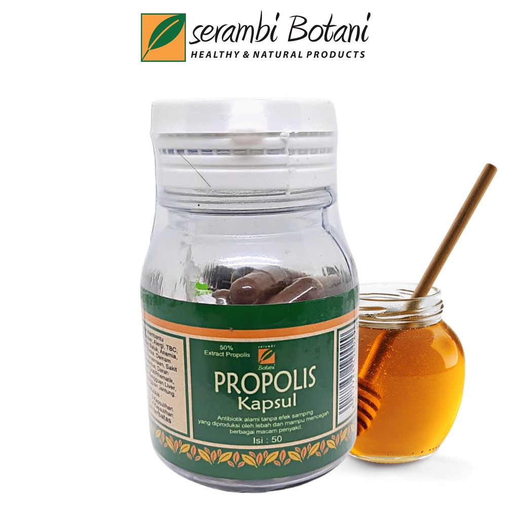 Kapsul Propolis - Antibiotik Alami
