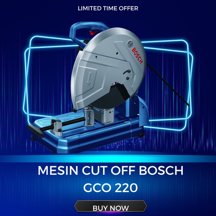 Cutting Off GCO 220 14 Inch 355MM 2200 W Mesin Potong Besi Cut BOSCH