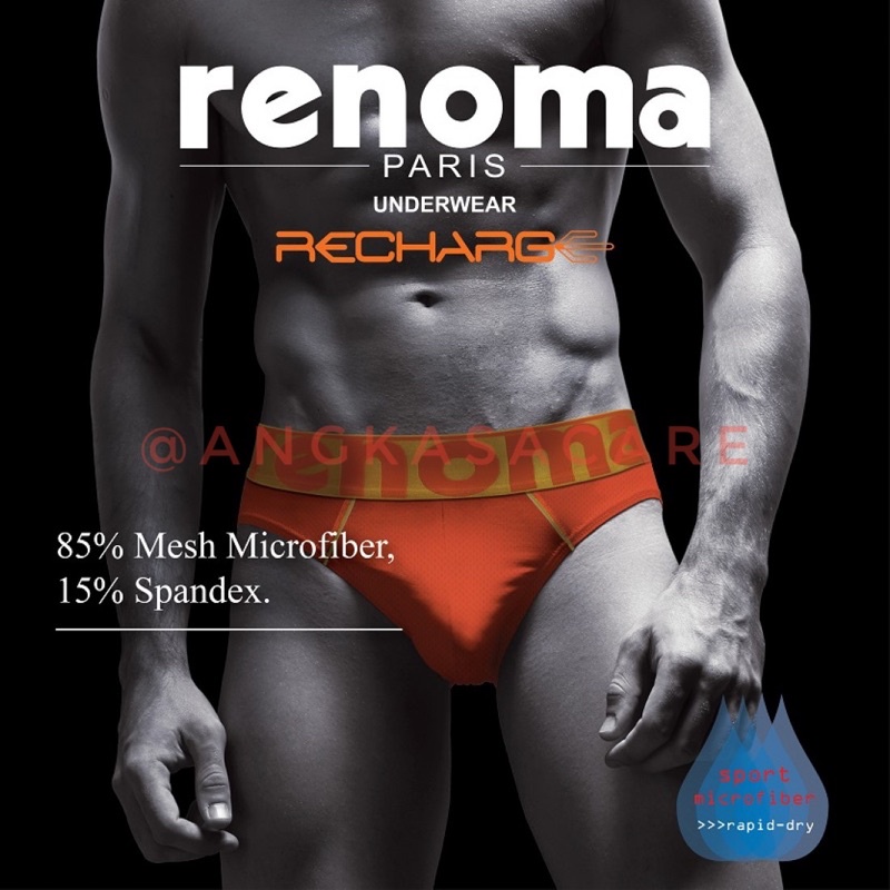CELANA DALAM RENOMA RECHARGE /BRIEF RENOMA RECHARGE RENOMA MICROFIBER UNDERWEAR