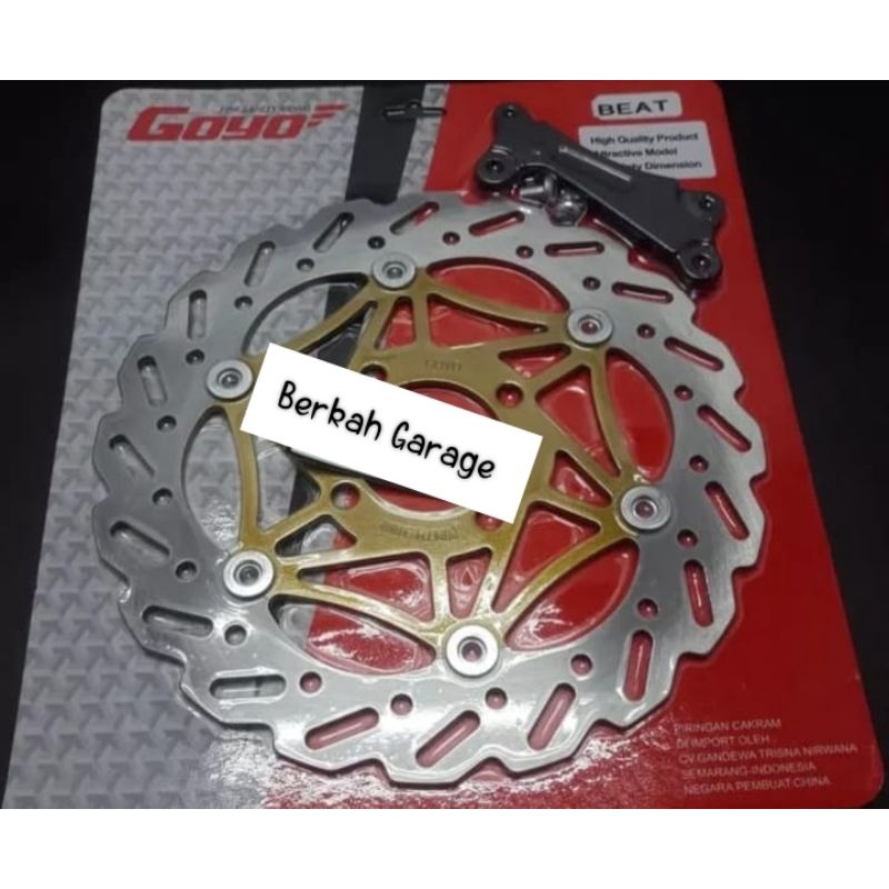 Piringan Cakram Lebar Depan Beat Dan Scoopy Plus Breket Kualitas Terbaik