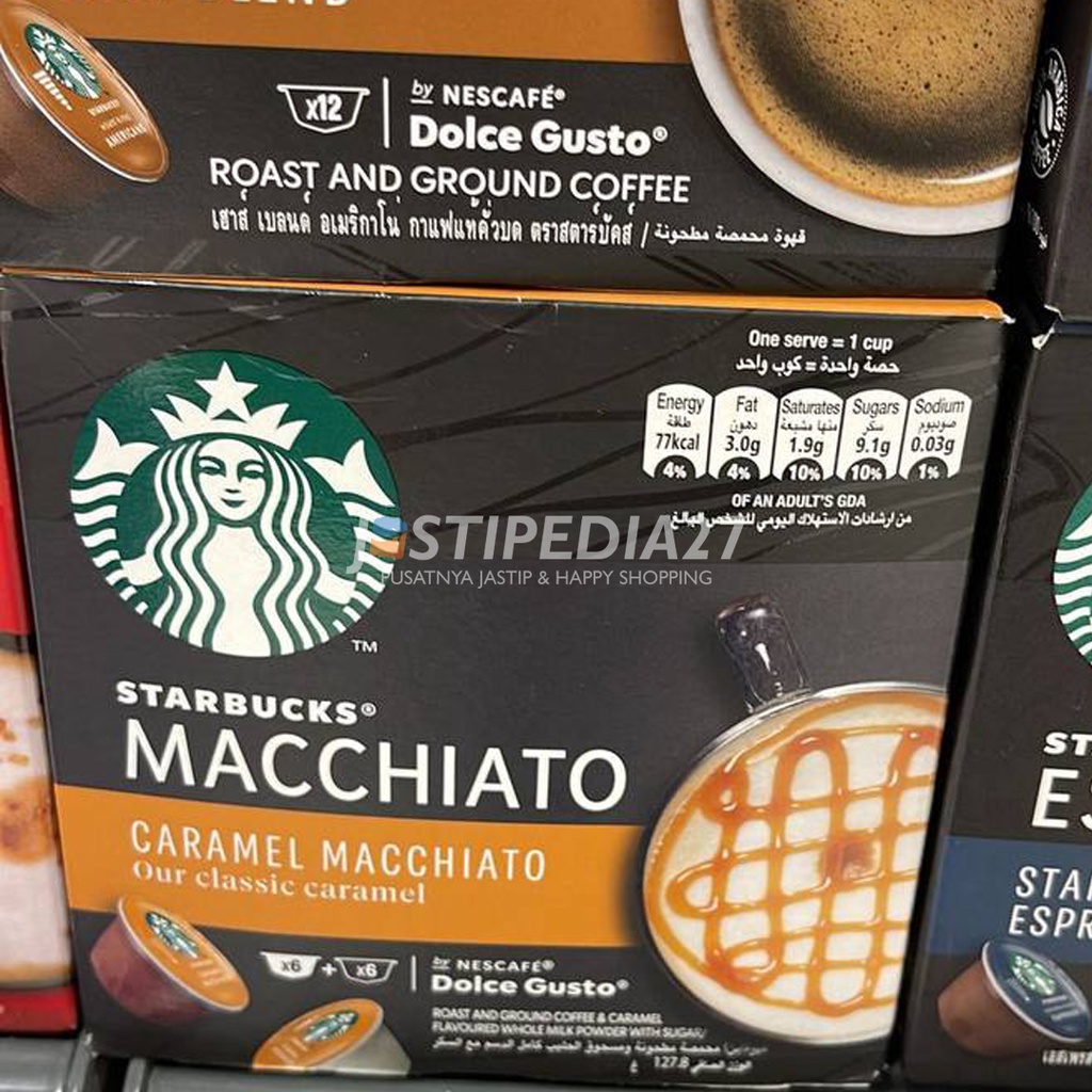 

Starbucks Caramel Macchiato Coffee Capsules 127.8g