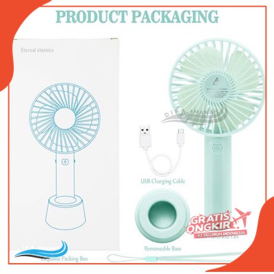 KIPAS PORTABEL kipas tangan genggang simpel mudah di bawa Mini leafless fan, no fan blades are safer, environmentally friendly, comfortable and healthy, simple and generous