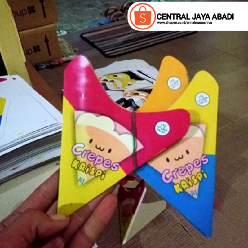 

150 LEMBAR KEMASAN CREPES PAPER CRAFT KERTAS LEKER CRISPY HIGH QUALITY PRODUK TERBARU SERI A