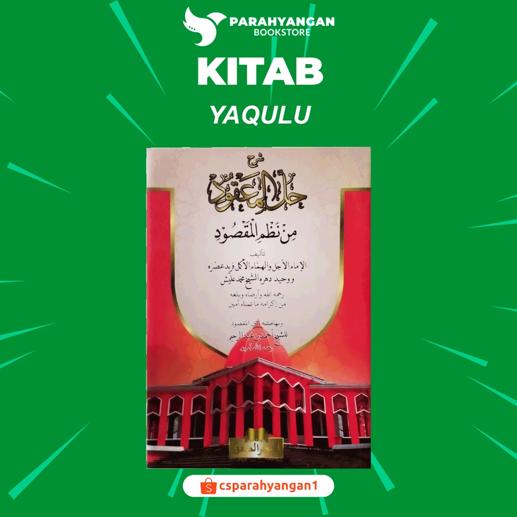BUKU KITAB YAQULU Buku Kitab Kuning Yaqulu/Yakulu
