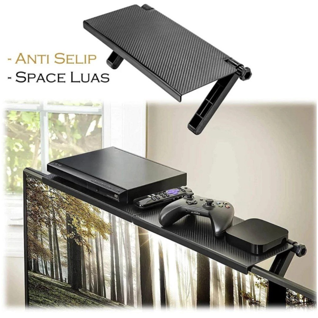 BRACKET RAK GANTUNG SET TOP BOX TV FN