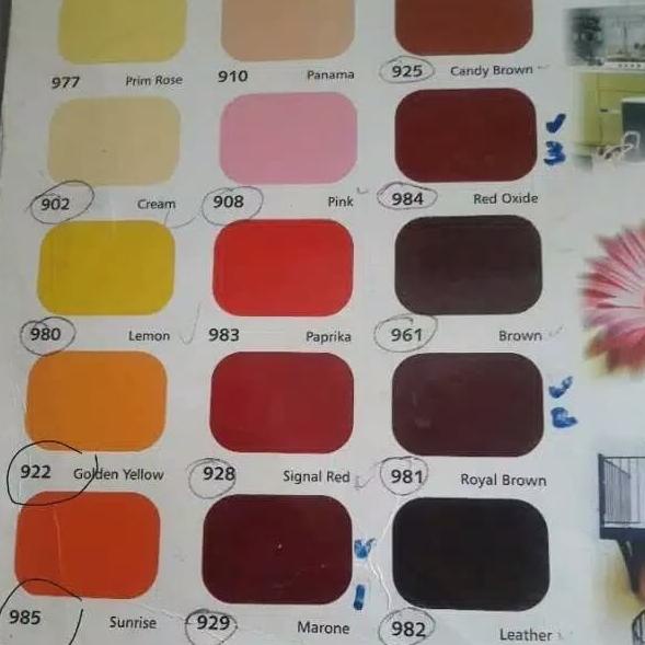 Cat Recolac kayu besi Kuda Terbang