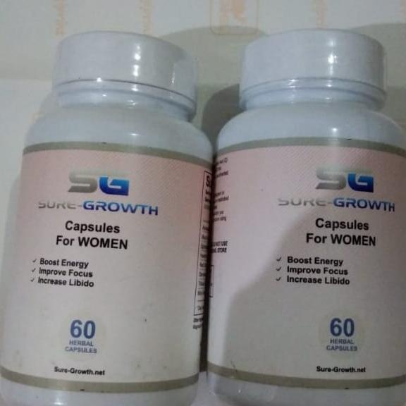 Sure Growth For Women Libido Suplemen Stamina Wanita Peningkat Gairah