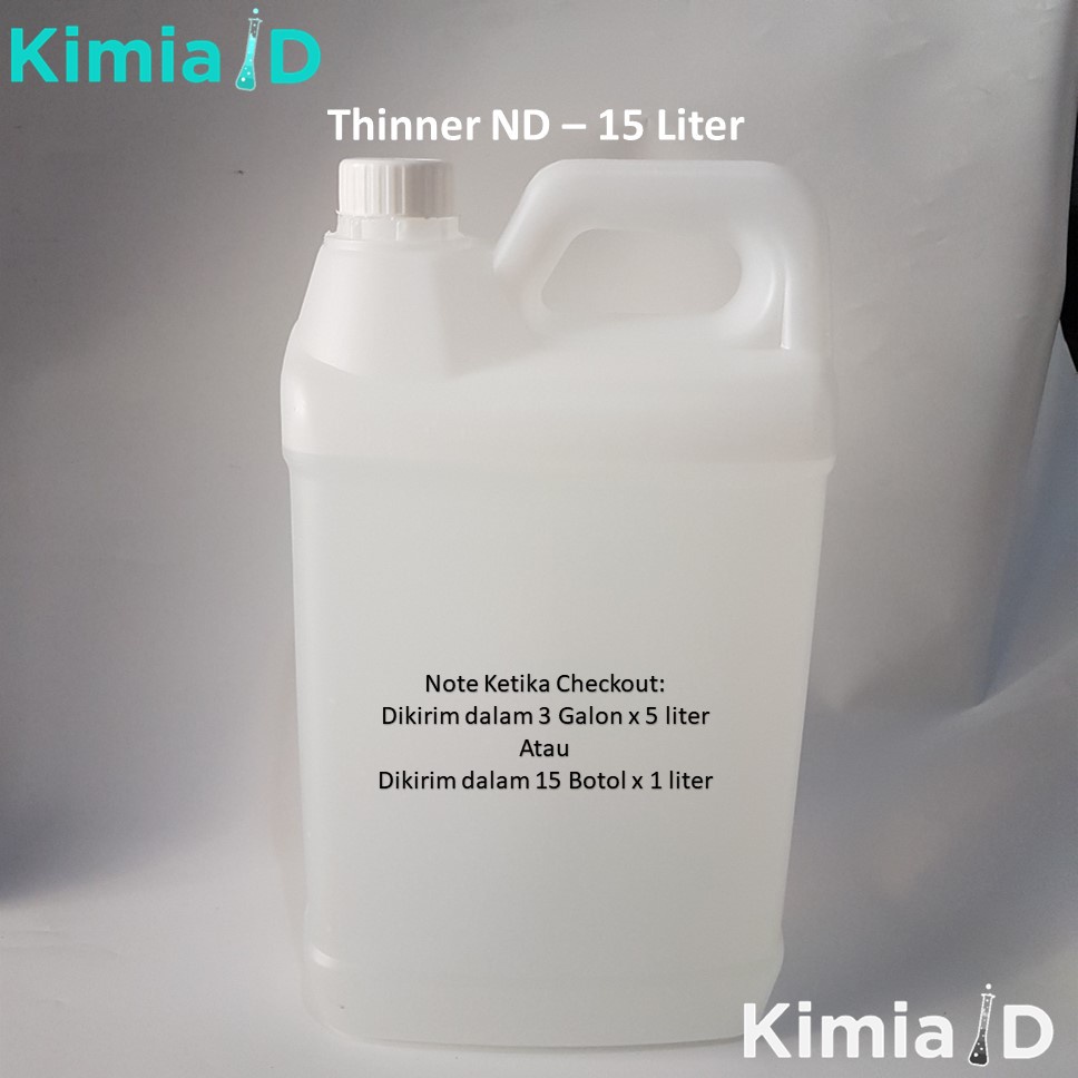 Thinner ND 15 Liter Thinner ND+ ND Super Pengencer Cat Duco Synthetic