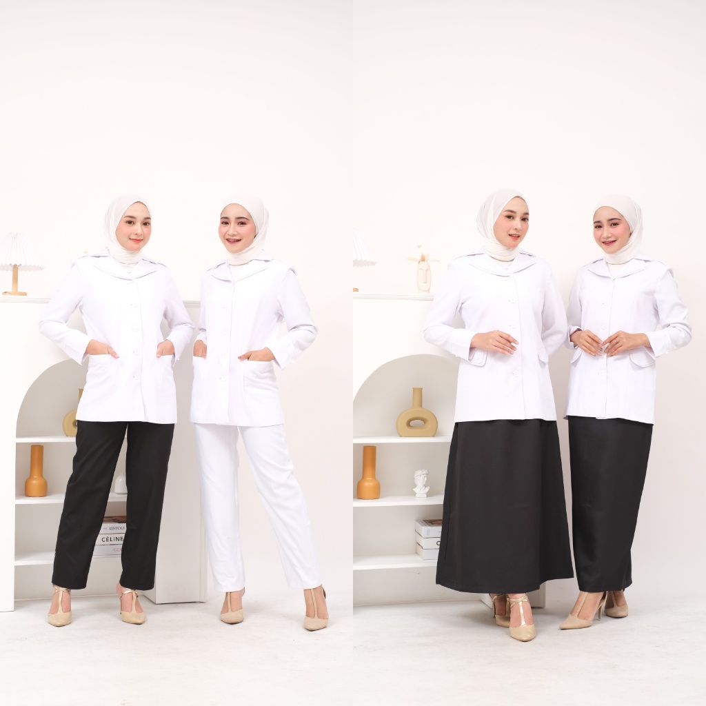 Baju PDH PNS Wanita / Blazer Wanita / Seragam Pemda Wanita / Baju PNS Wanita / Blazer PNS / Baju Gur