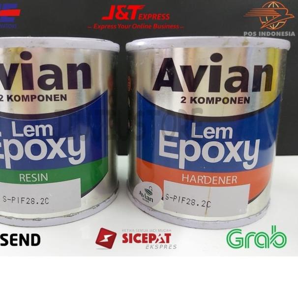 

LEM EPOXY AVIAN 2 KOMPONEN HARDENER dan RESIN