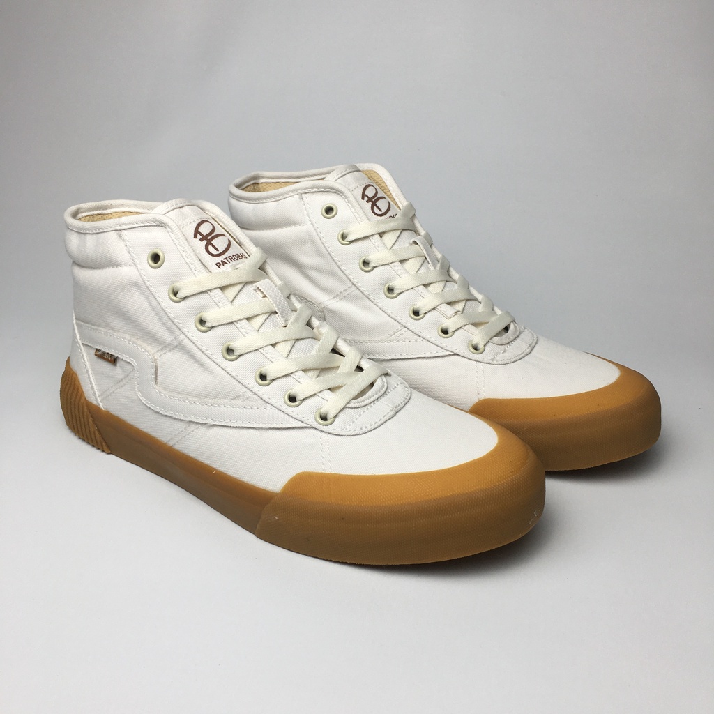 PATROBAS Equip High White Gum Original Sepatu Sneakers Shoes Casual Pria Wanita