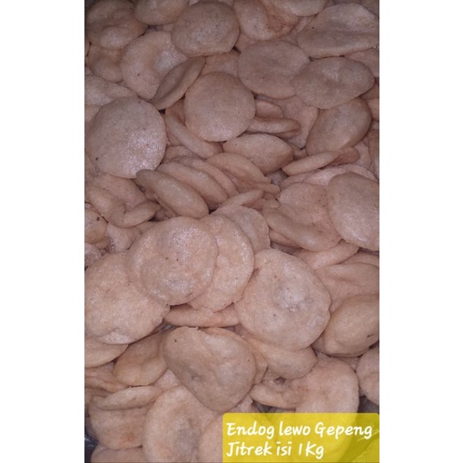 

Emplod Endog Lewo Gepeng original 1000gr/1Kg . Cimol Kering Original. Cemilan Khas Garut jitrek comring basreng