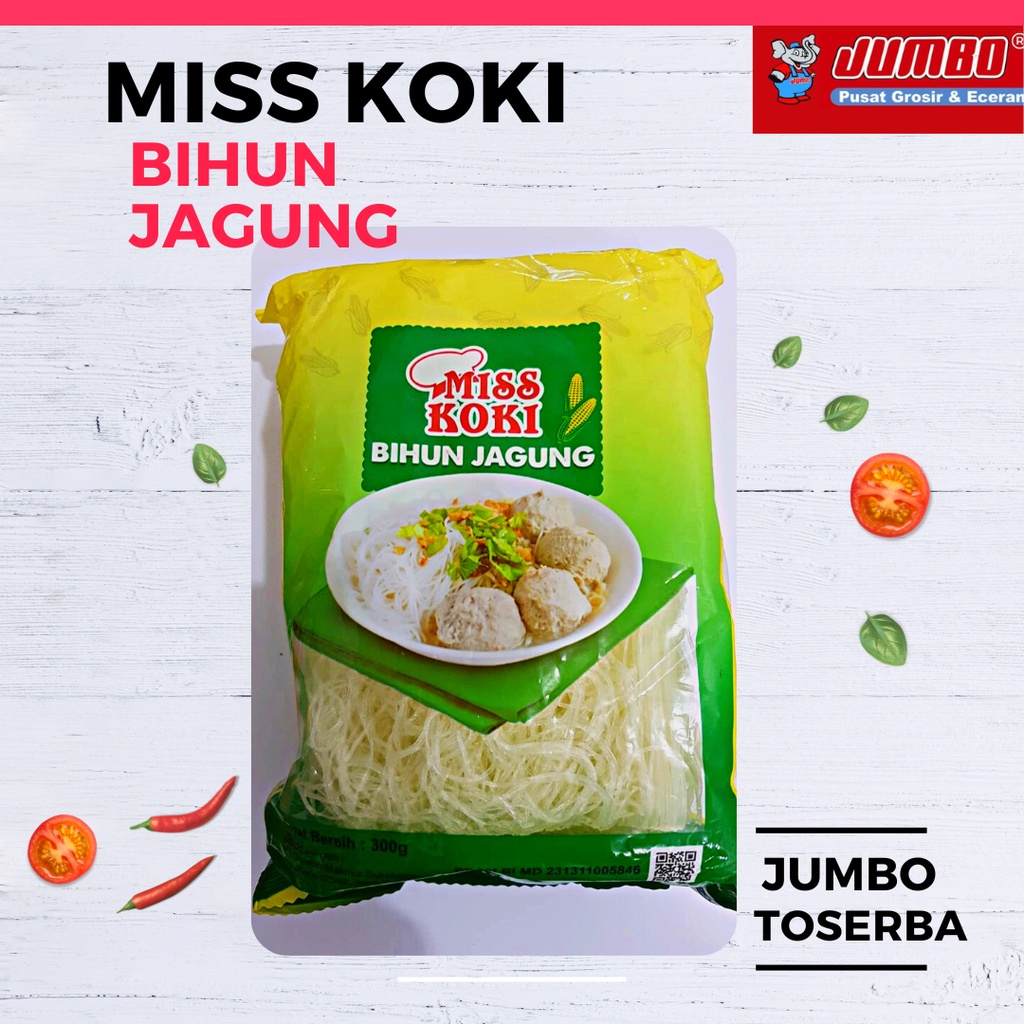 

Miss Koki Bihun Jagung 300 gram/Bihun Jagung