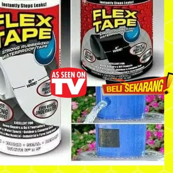 

LEM Isolasi perekat anti bocor extra kuat cepat flex tape pipa aqua