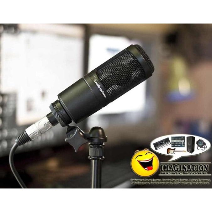Mic Condenser Audio Technica AT 2020 / AT-2020 / AT2020 Koneksi XLR