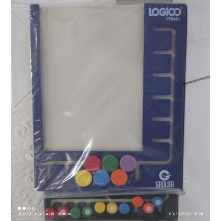 Papan Peraga Logico Fun Thinkers Grolier Match Frame Mainan Edukasi Anak