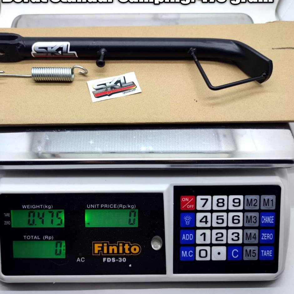 케 Standar Samping Panjang Matic X Ride - Beat Street Lebih Tinggi Dari Orinya Per Depan New