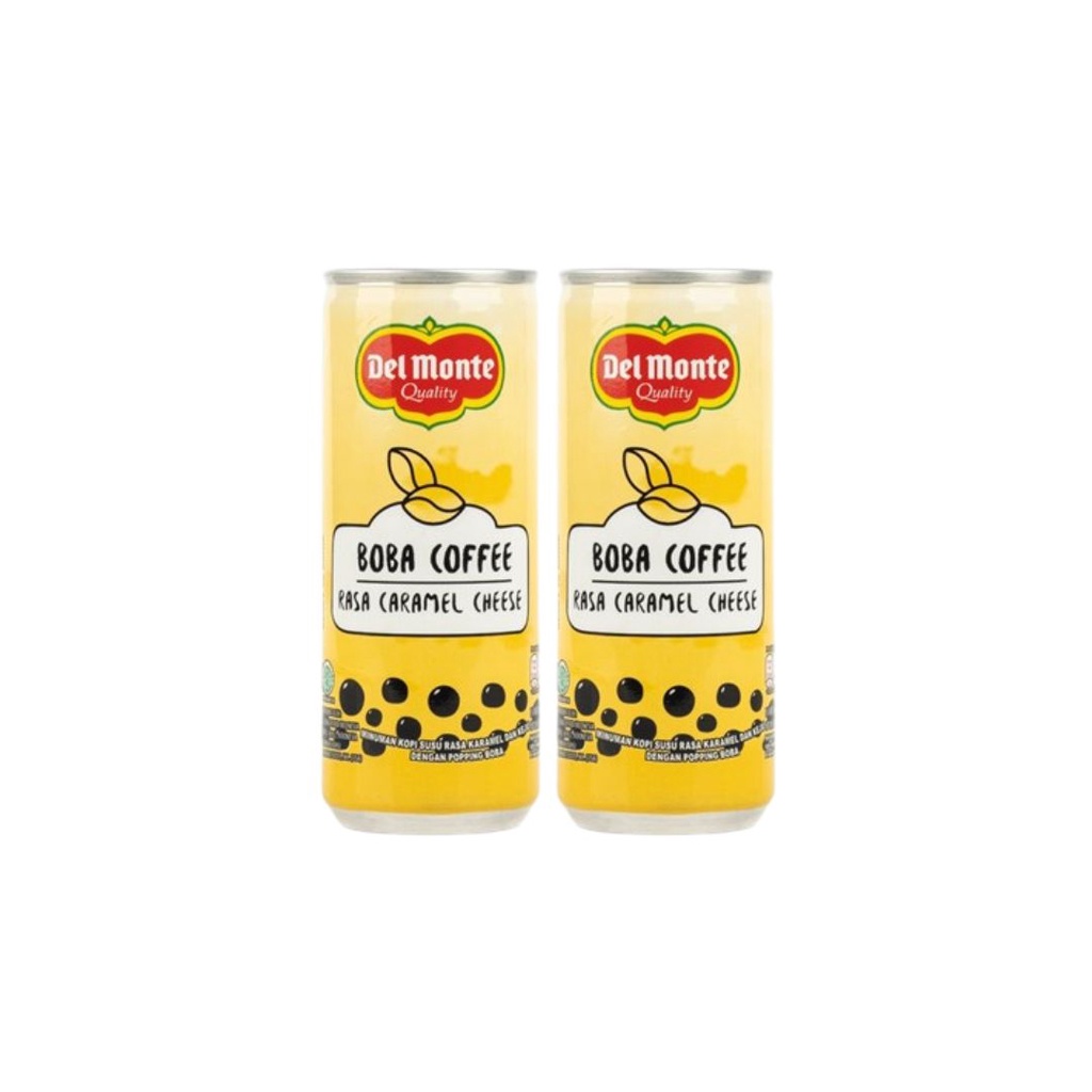 

Del Monte RTD Coffee Caramel Cheese 2 x 240 mL