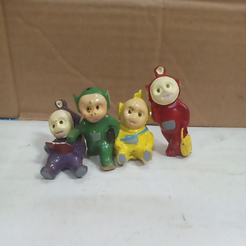 Hiasan Kue Cake Topper Patung Teletubbies