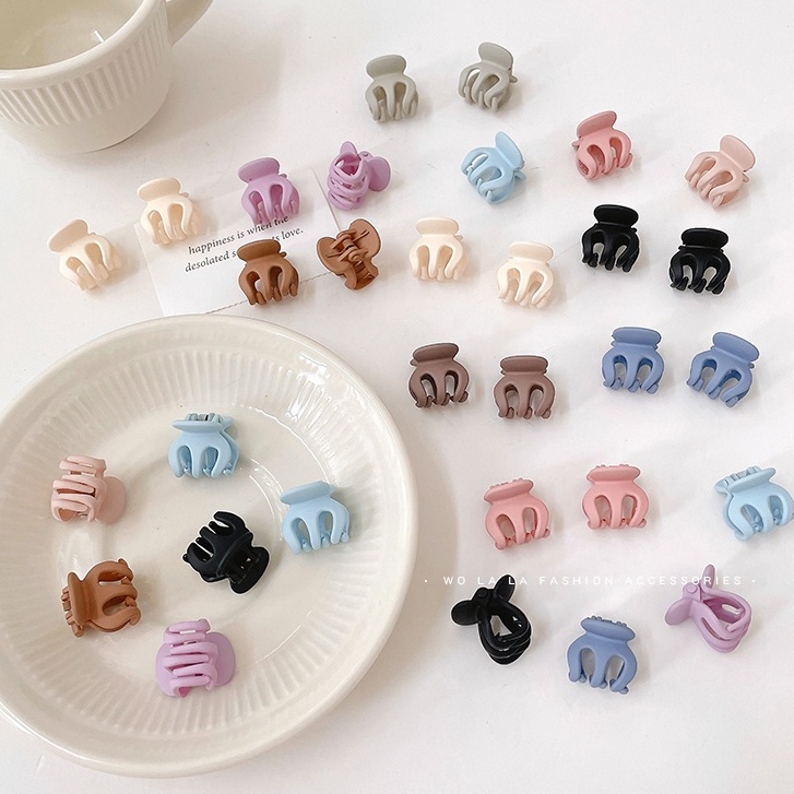 3SP | ART48 Jedai Mini Jepit Rambut Wanita Doff Jepit Salon Aksesoris Rambut Wanita Jepitan Poni Jepitan Rambut