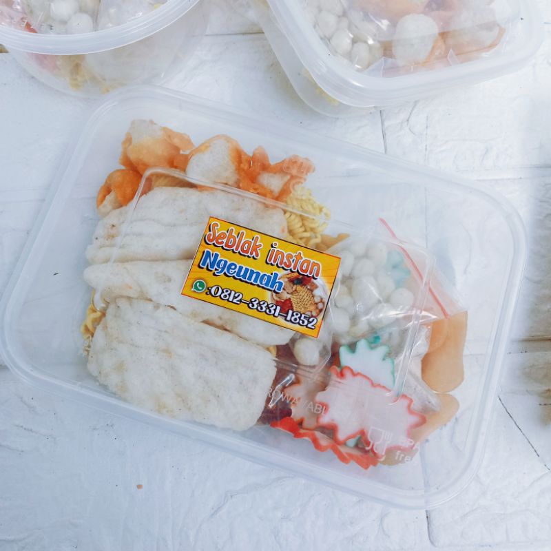 

Alfa- Seblak Jumbo komplit