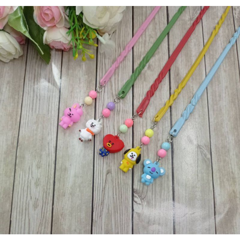 Tuding Ngaji Unik Viral BTS 21 Mote Manik Random Kalam Ngaji Lucu Motif BT21 Tuding Ngaji Murah Tunj