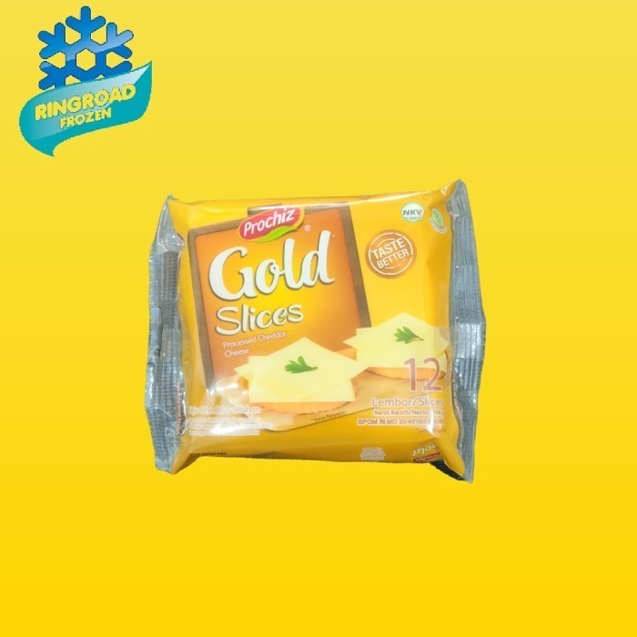 

T0P PROCHIZ GOLD CHEDDAR SLICE 12 PCS - KEJU SLICE NICE