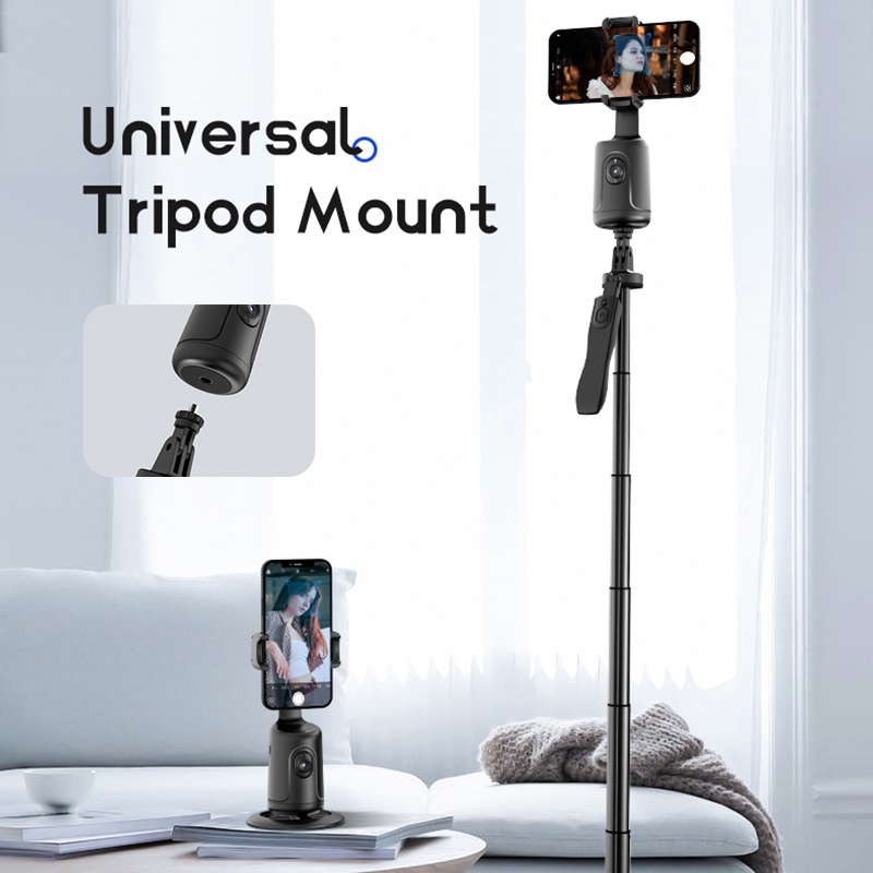 ZEVAN Gimbal Kamera Stabilizer Handphone 360°Auto AI Face Tracking P01-8