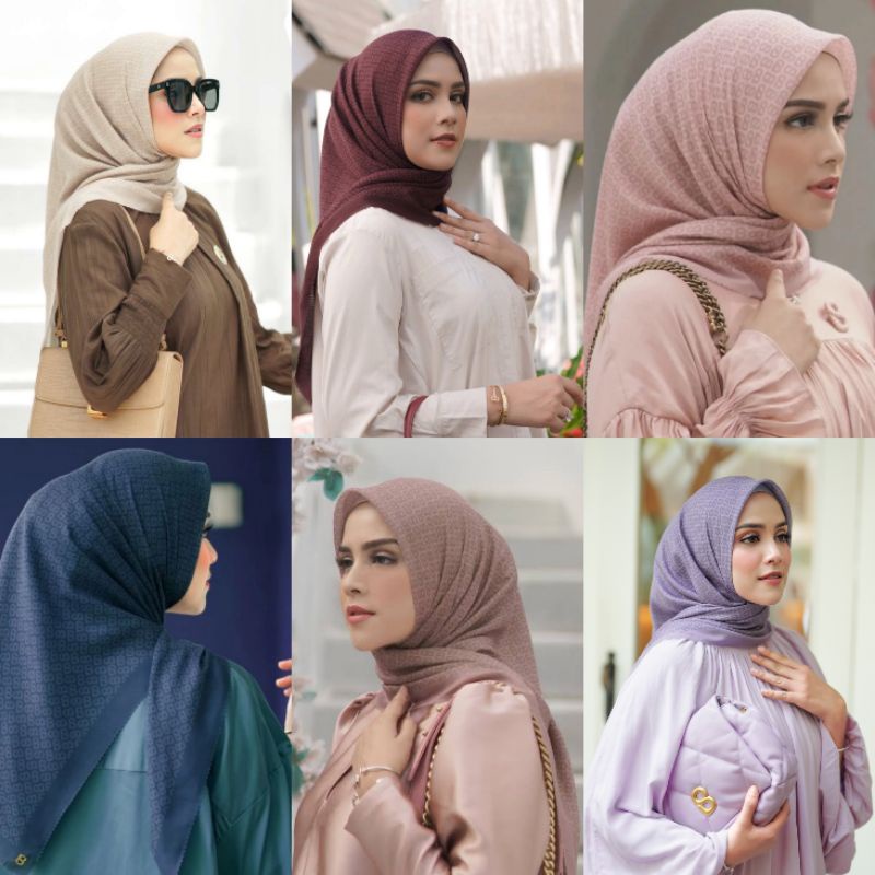 Buttonscarves Tapis Voal Square Series