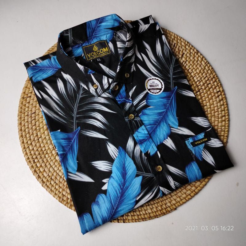 kemaja Pria Motif /Kemaja Santai /Kemeja Kekinian /Kemeja Printing motif Terbaru