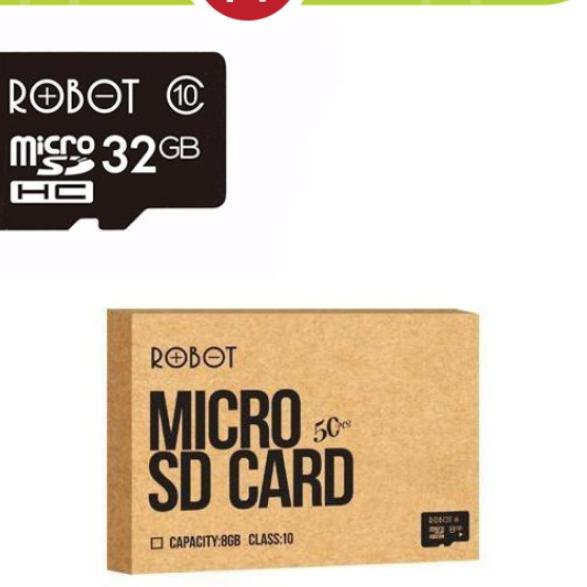 Robot RT32G Memory Card 32GB Class 10 TF Card Chip - Dengan Packing
