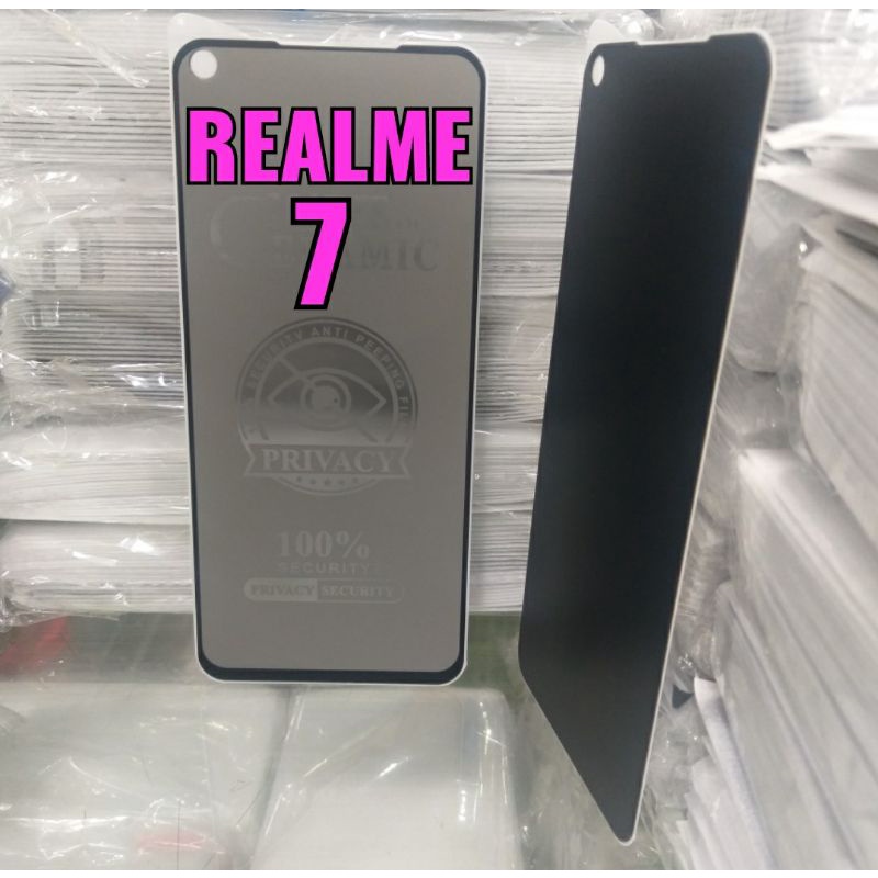 REALME 7 TEMPERER GLASS SPY PELINDUNG LAYAR HANDPHONE