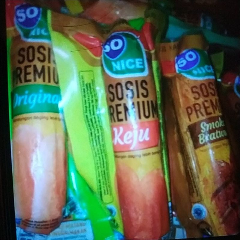 

so nice sosis siap makan premium 60 g