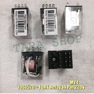 RELAY 14 PIN MY4 220V FORT  -7061520